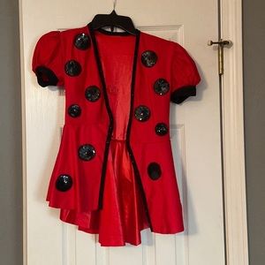 Ladybug jacket and cuffs